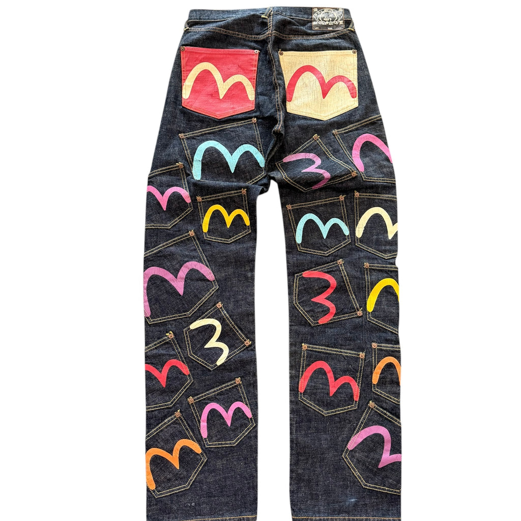 Evisu Multi Pocket Jeans(32x35)