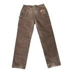 Vintage Carhartt Brown Distressed Double Knee(36x36)