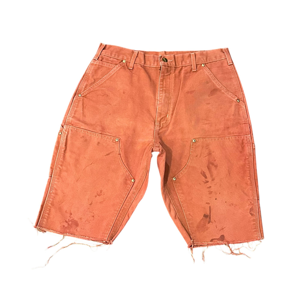 Pink Carhartt Double Knee Shorts(Size 32)