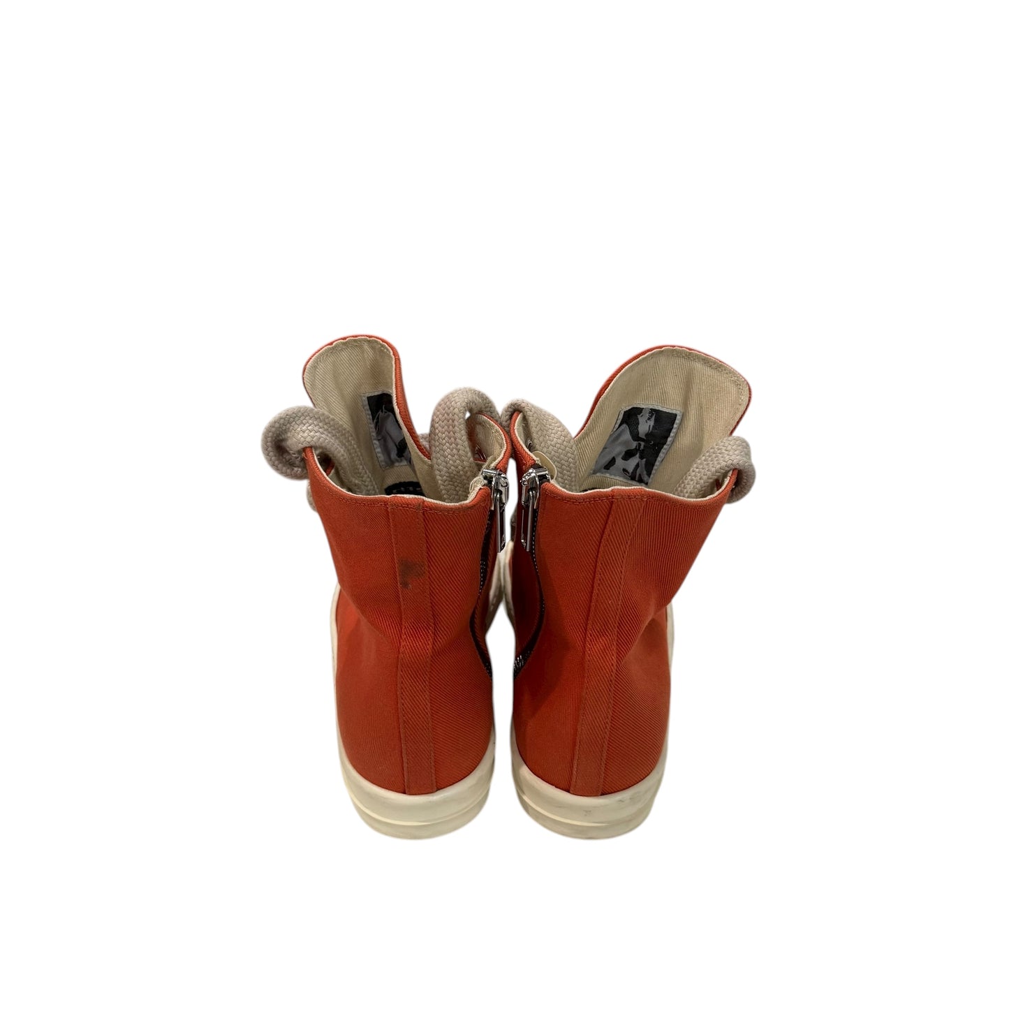 Rick Owens DRKSHDW Jumbo Lace Ramones Orange