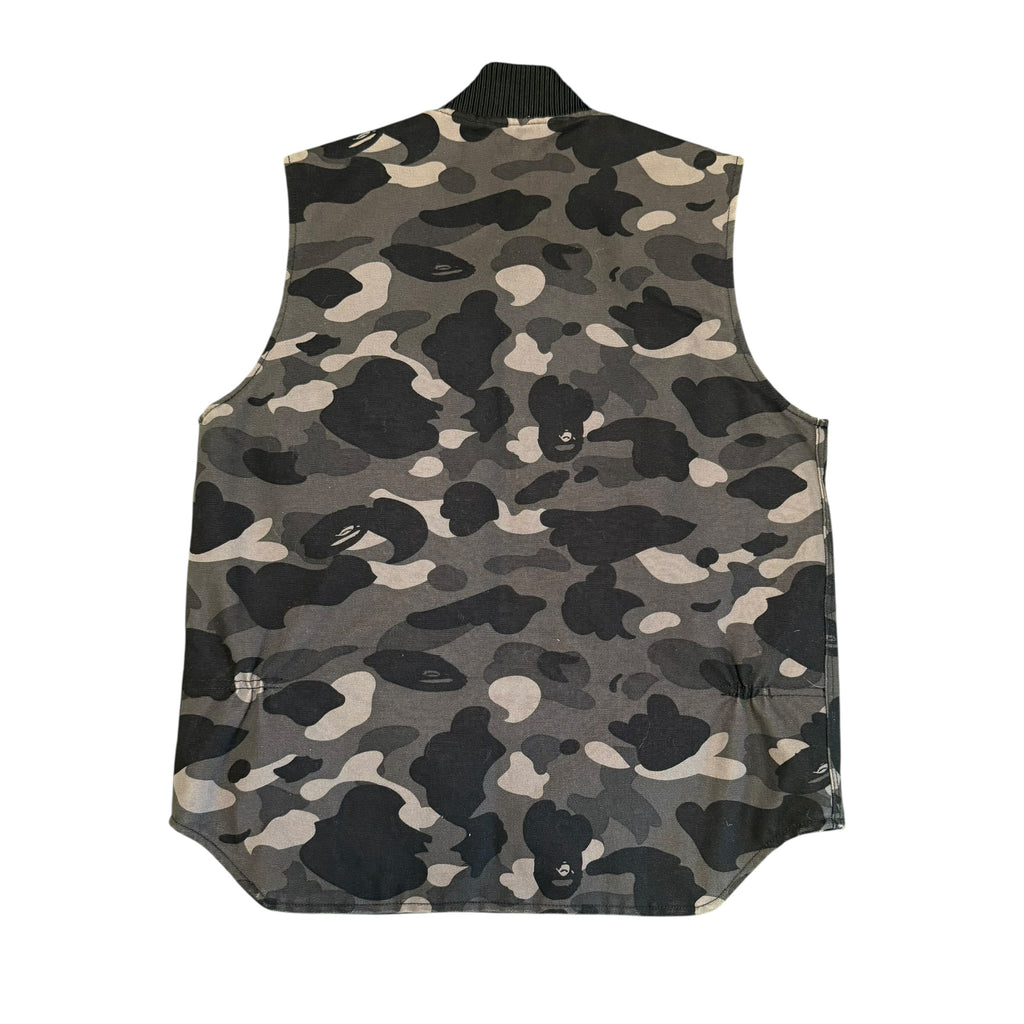 A Bathing Ape x Carhartt Vest Black