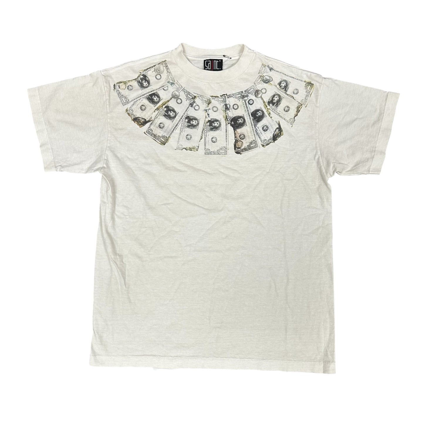 Saint Mxxxxxx Money Tee White