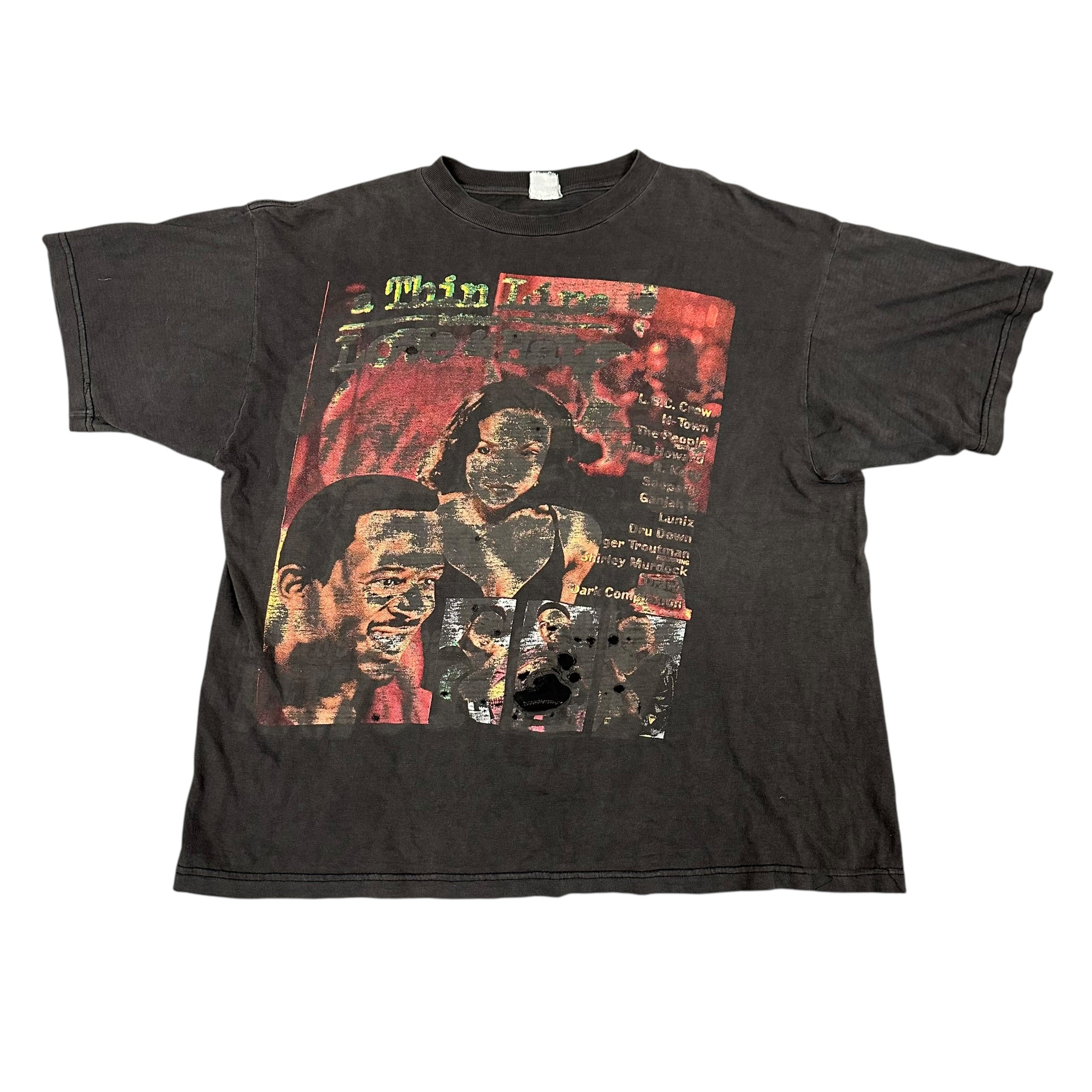 '96 Thin Line Between Love & Hate Rap Tee