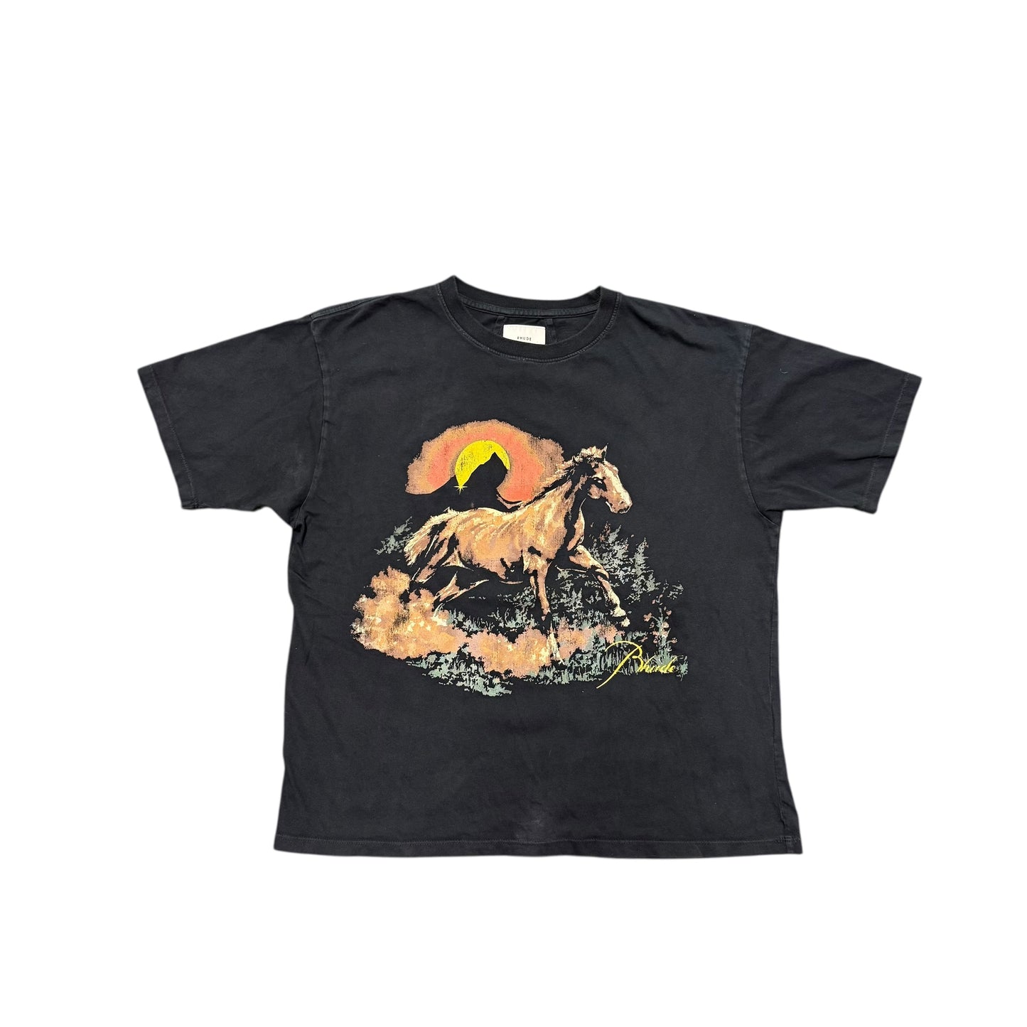 Rhude Santo Black Tee