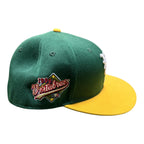 Vertabrae Green/Yellow Fitted Hat