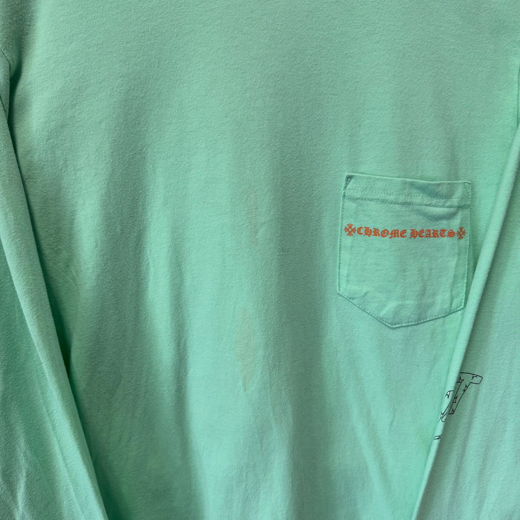 Chrome Hearts x Matty Boy "Lust" Long sleeve Sea-foam Green