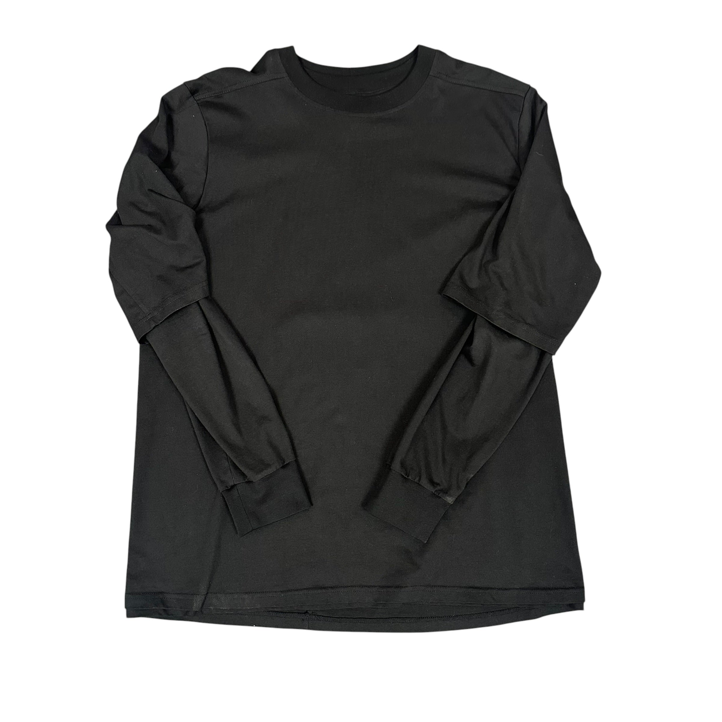 RICK OWENS DRKSHDW BLACK HUSTLER TEE