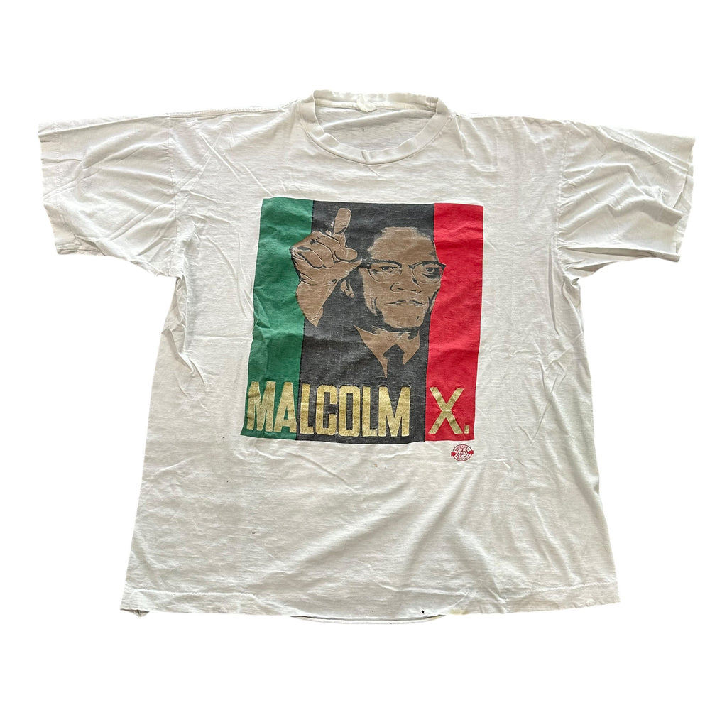 Malcolm X Distressed Shirt