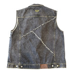 Black Denim Outkast Vest