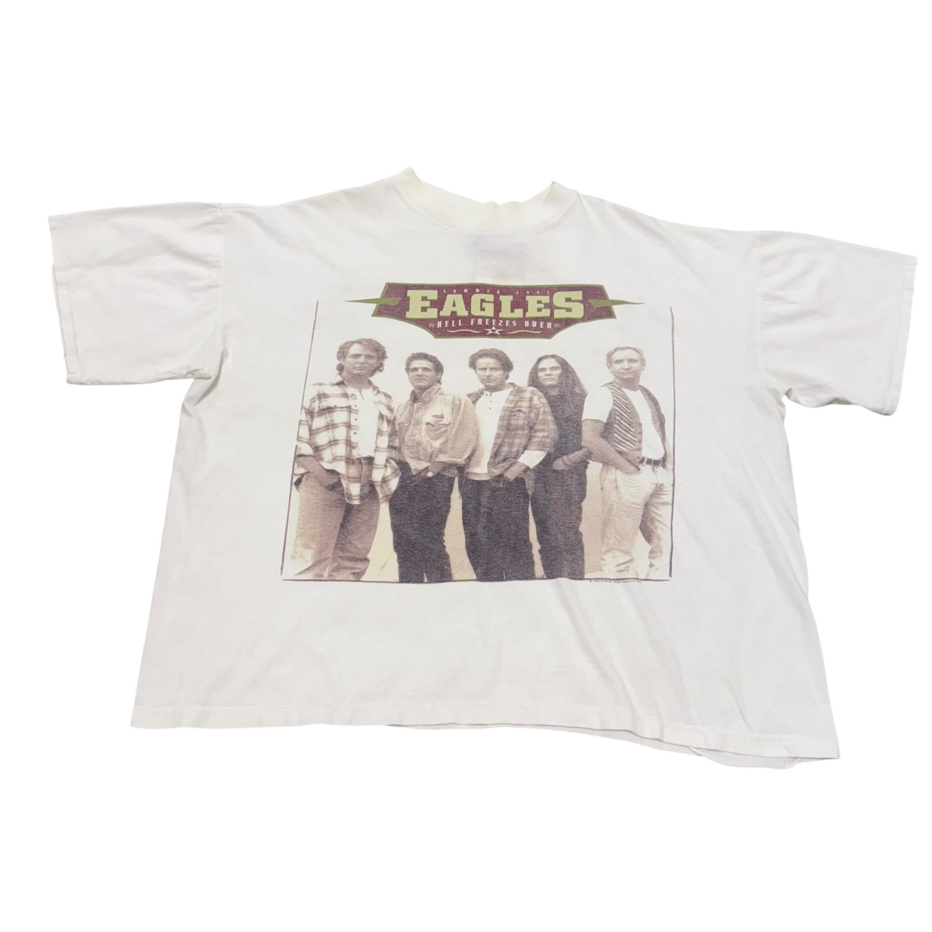 Eagles Hell Freezes Over Tour Shirt 1995