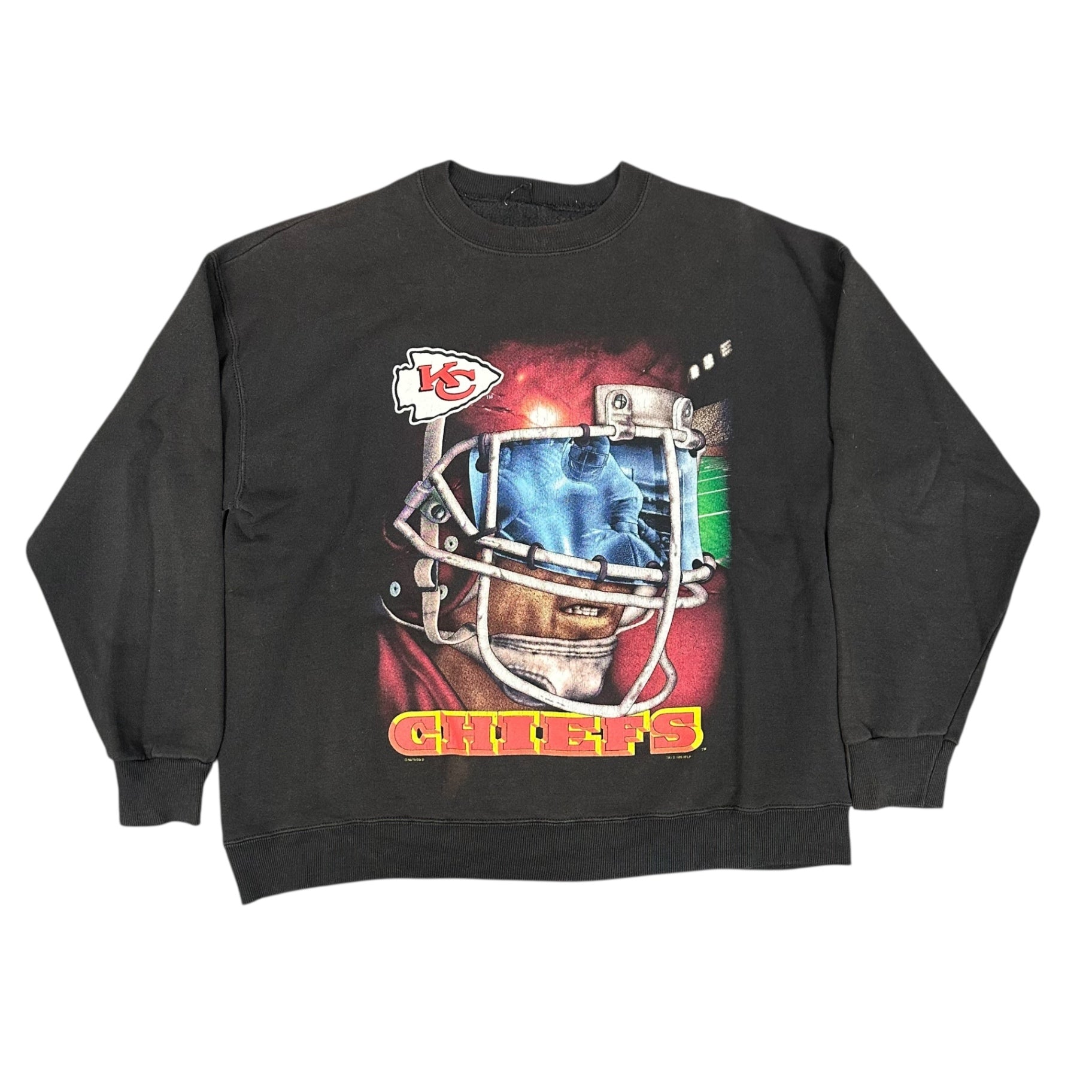 Black 1995 Chiefs Crewneck