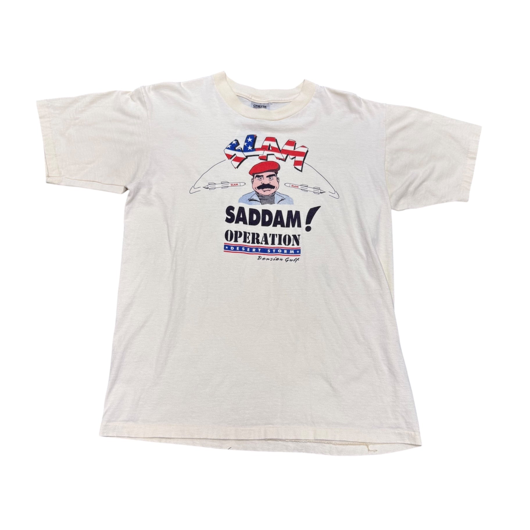 Slam Saddam Desert Storm Shirt