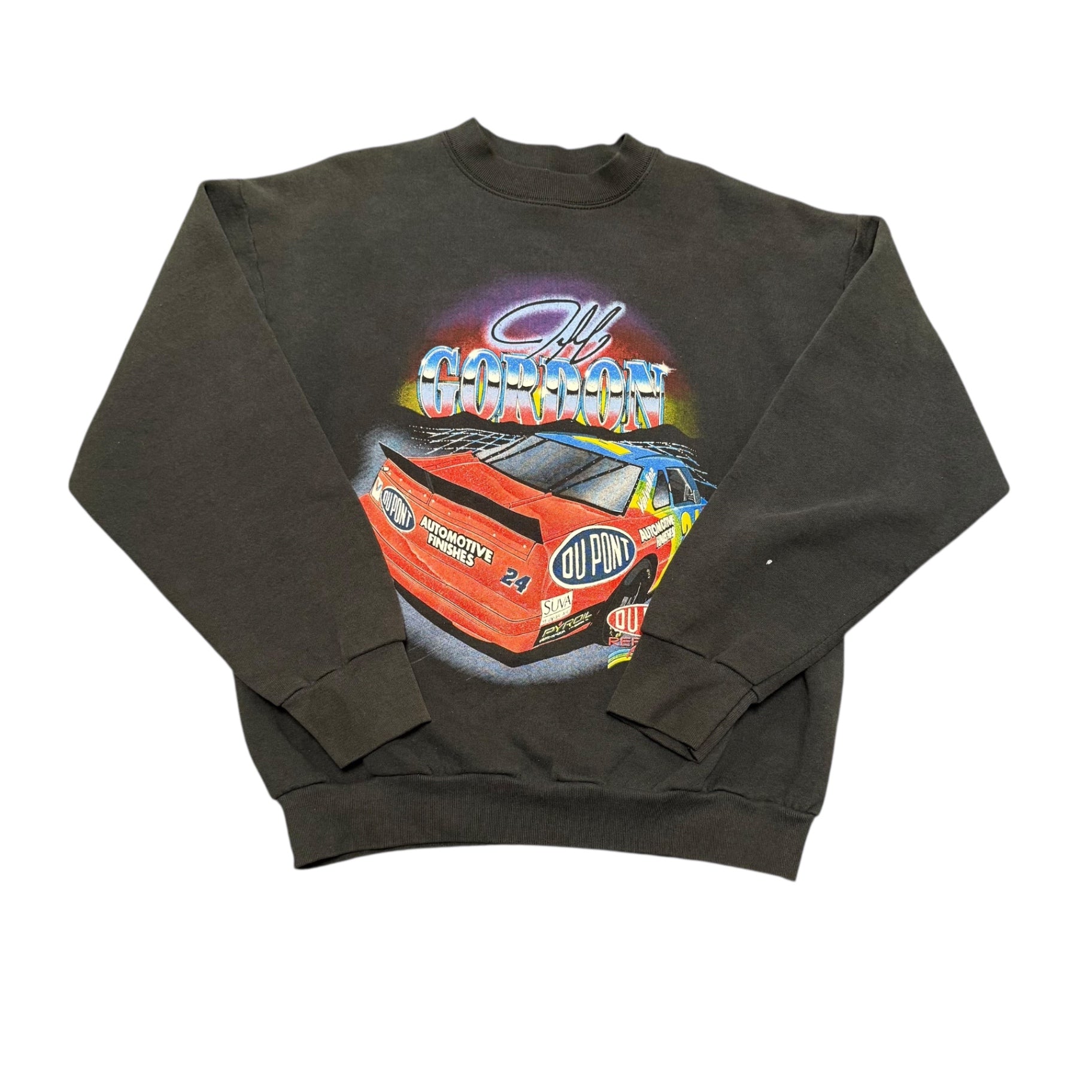 Black Jeff Gordon Crewneck