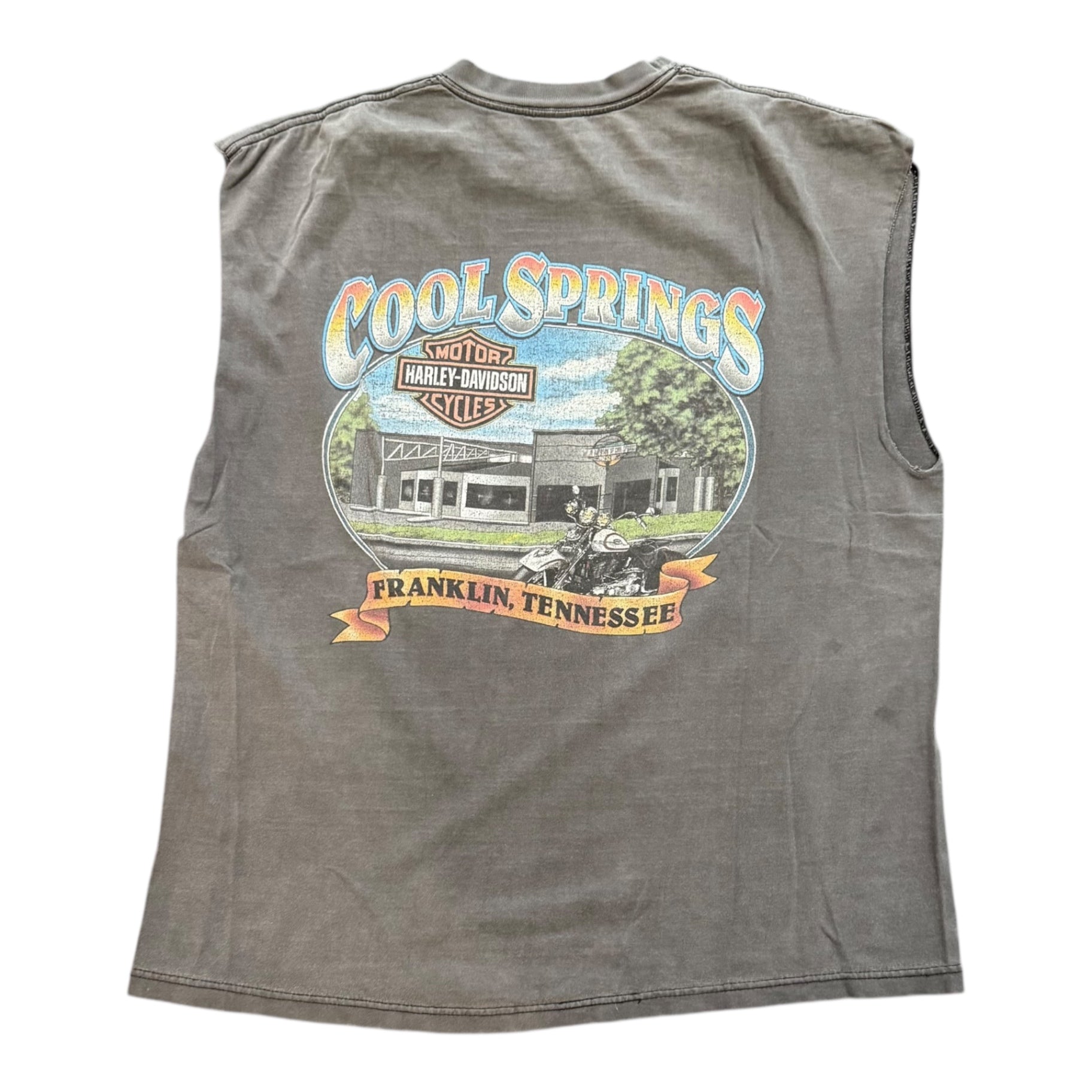 Harley Davidson Cut Off Shirt