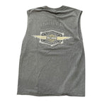 Harley Davidson Cut Off Shirt Grey