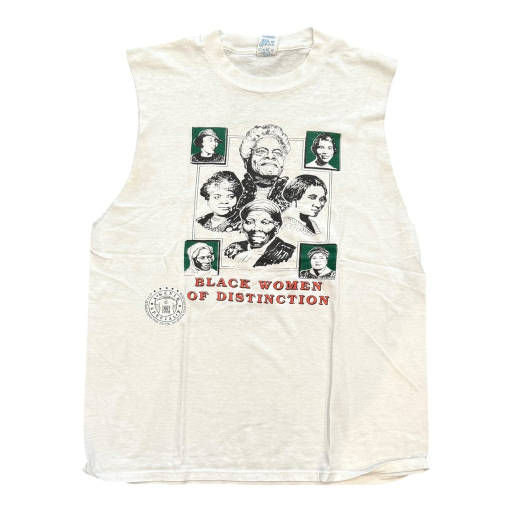 Black Women Of Distinction Cut Off Shirt