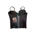 Seven Til Midnight Corset Black/Teal FDWMNS