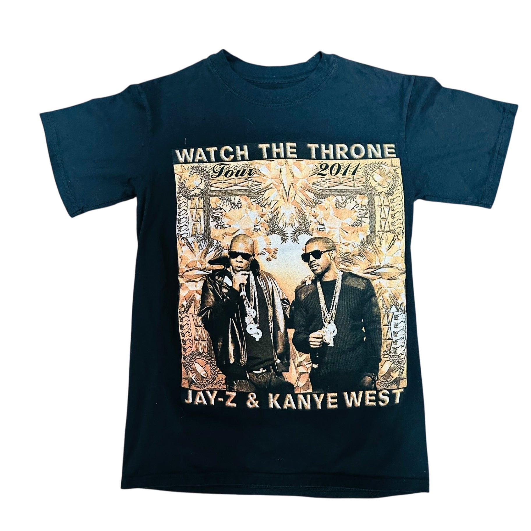 Kanye West and Jay Z Watch The Throne 2011 Tour Shirt