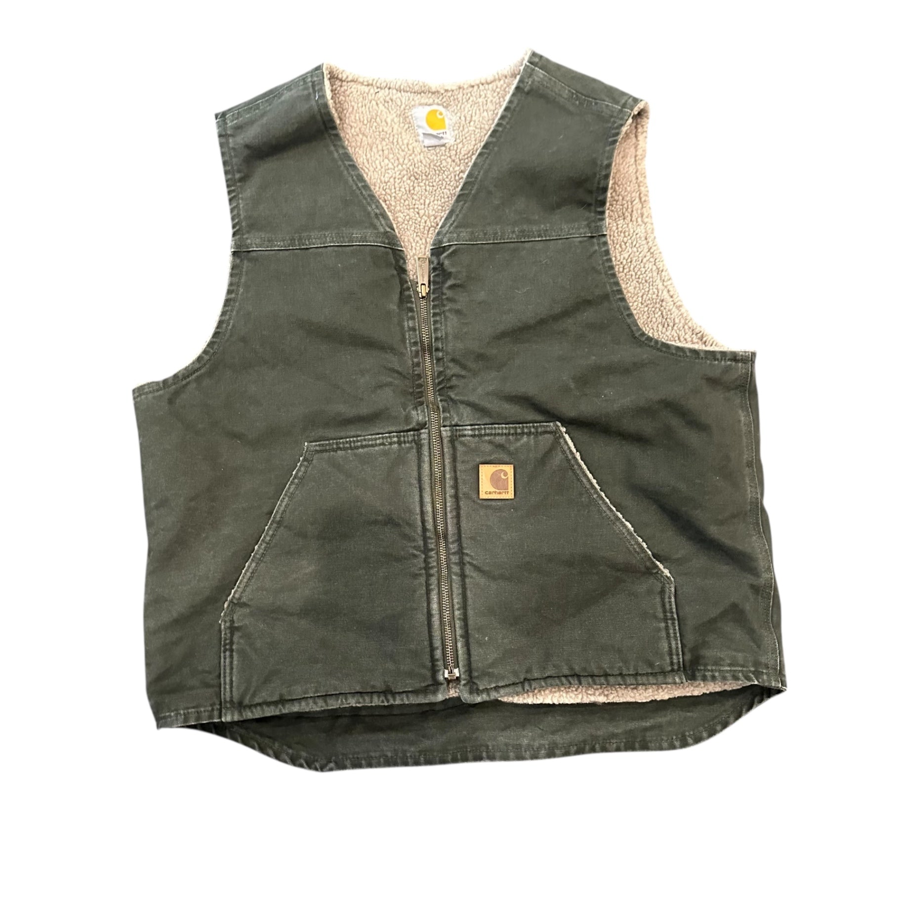 Green Carhartt Vest