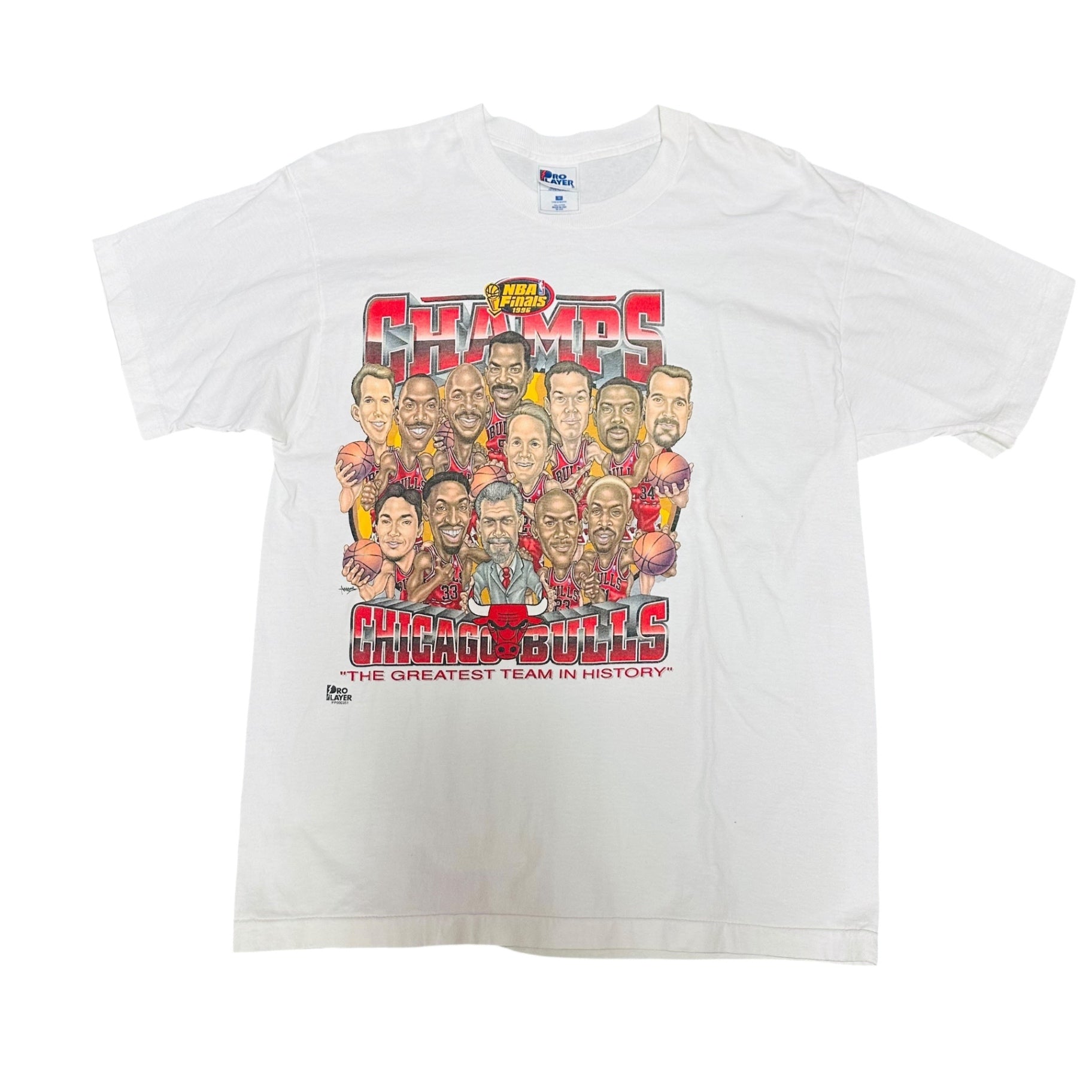 1996 Bulls Big Head Shirt