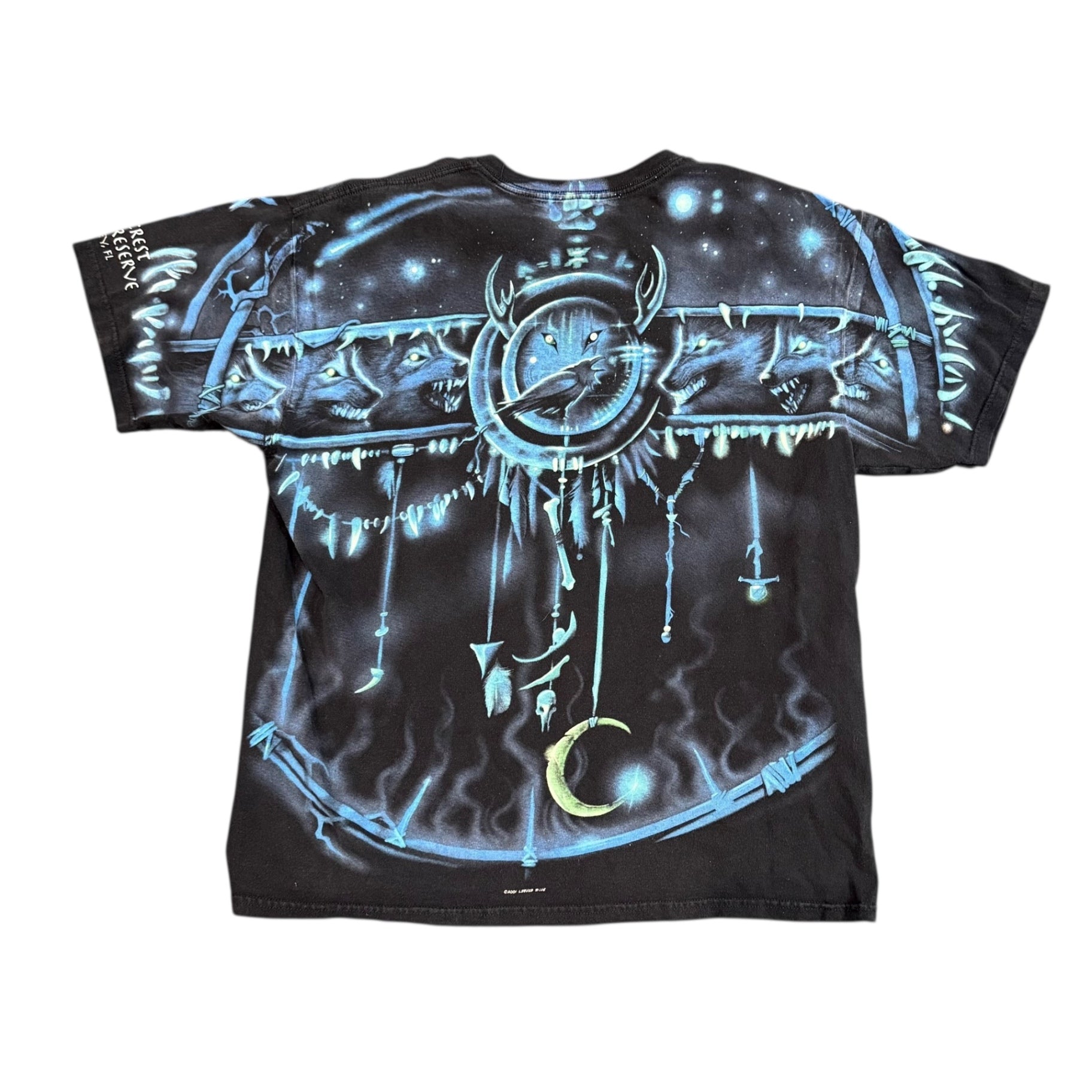 Liquid Blue 2001 Wolf Shirt