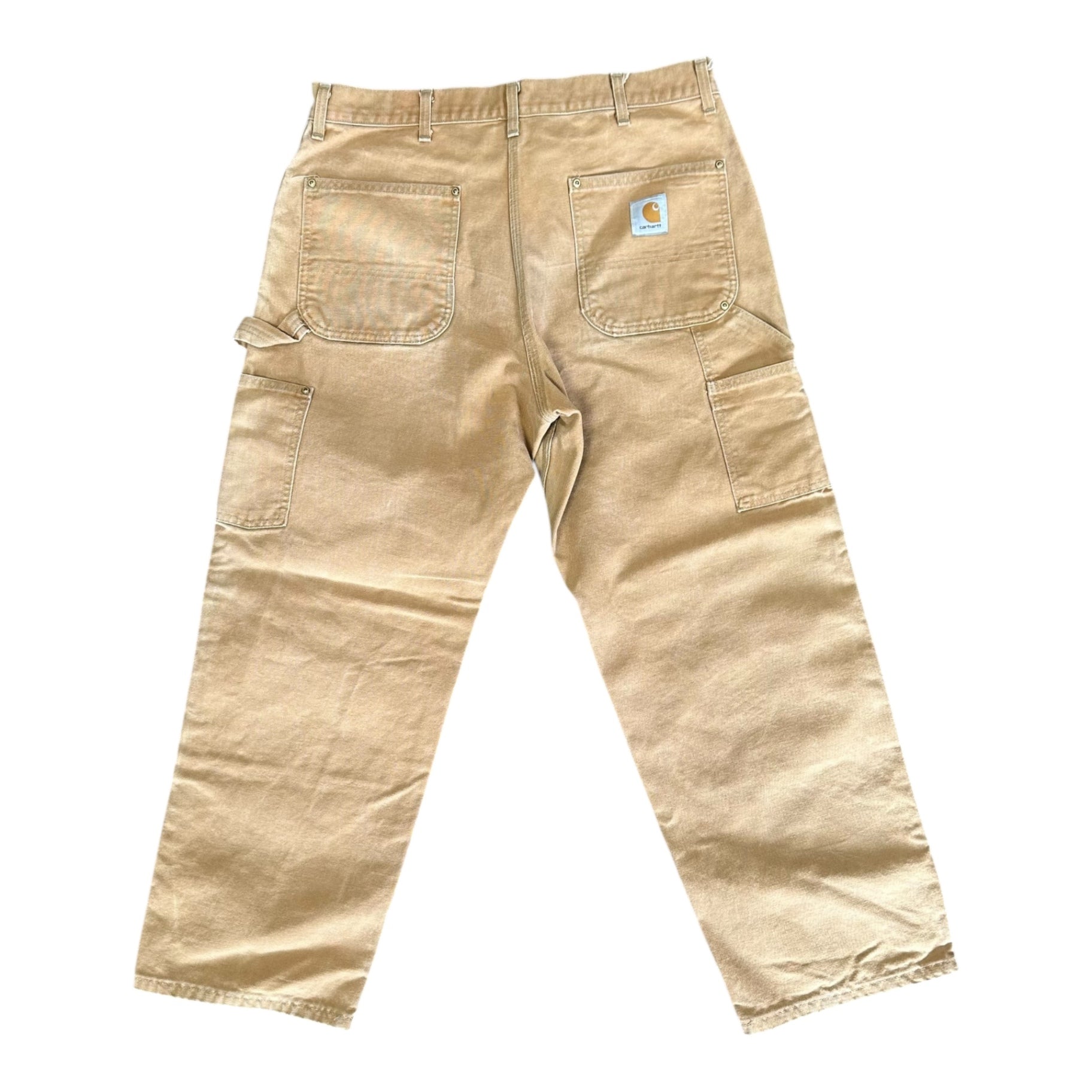 Tan Carhartt Double Knee Pants