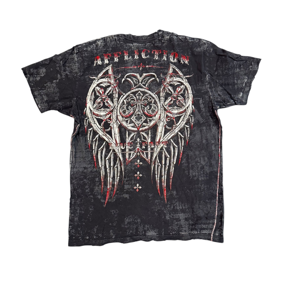 Y2K Black Affliction Shirt