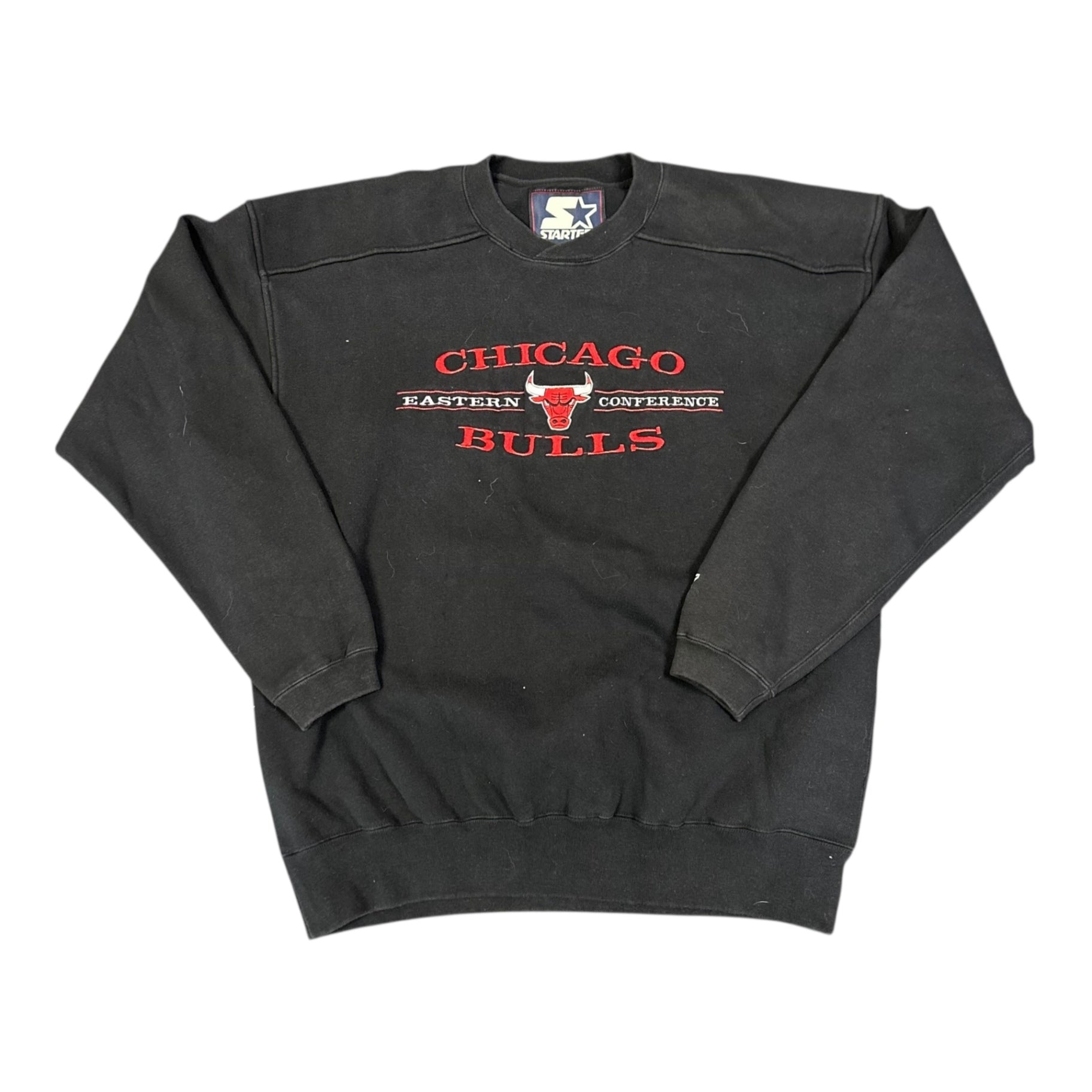 Black Bulls Starter Crewneck