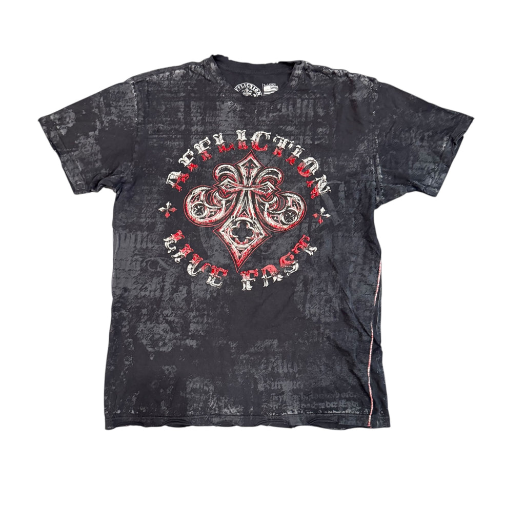 Y2K Black Affliction Shirt