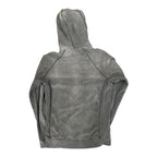 Gray Diesel Zip Up Hoodie