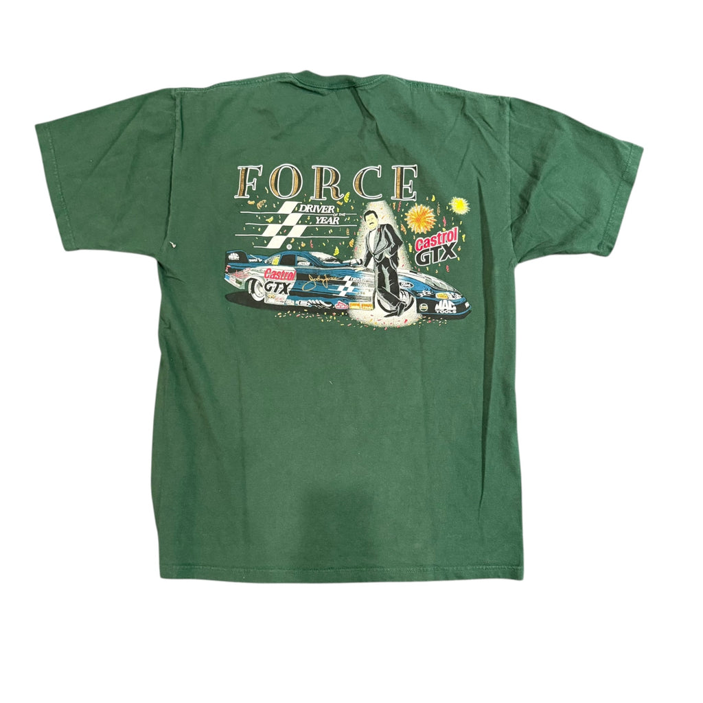 Green John Force Nascar Shirt