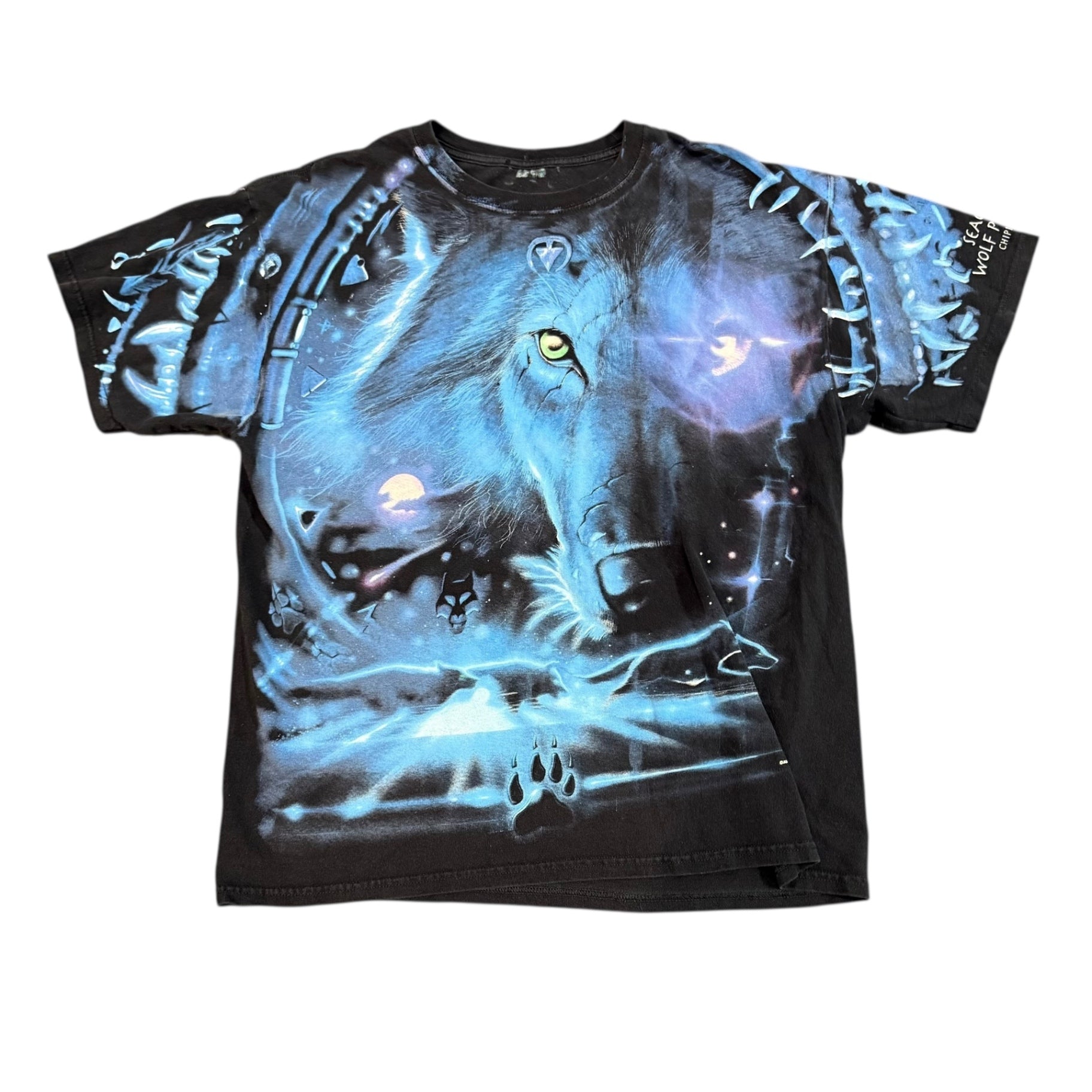 Liquid Blue 2001 Wolf Shirt