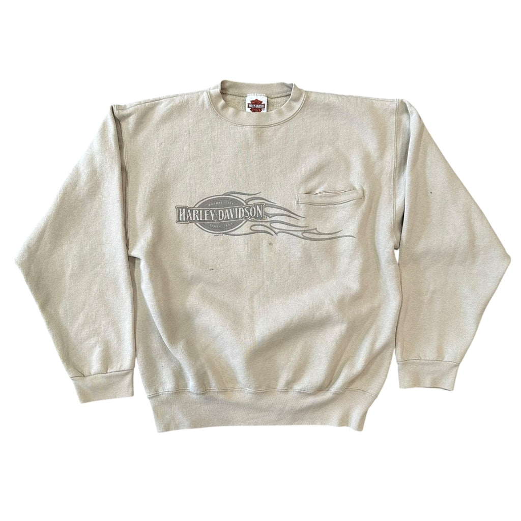 Tan Harley Davidson Crewneck