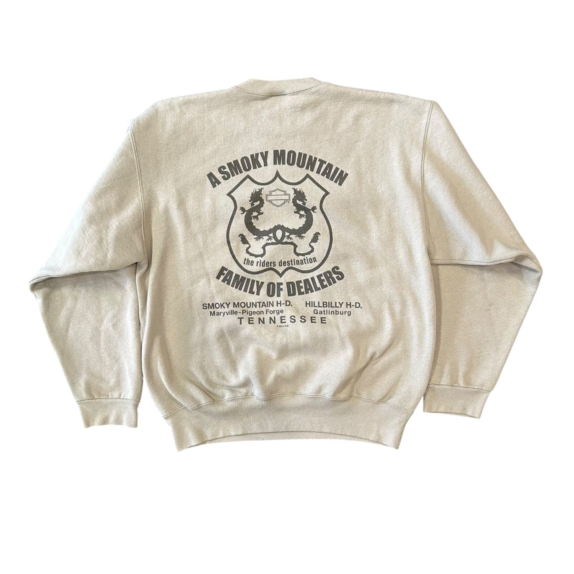Tan Harley Davidson Crewneck