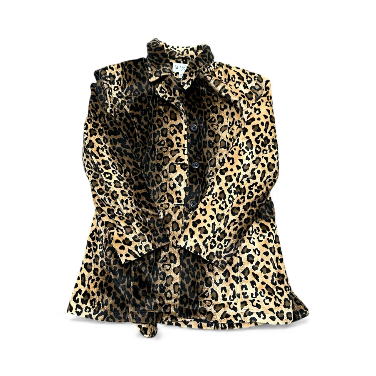 Mix It Cheetah Trench Coat