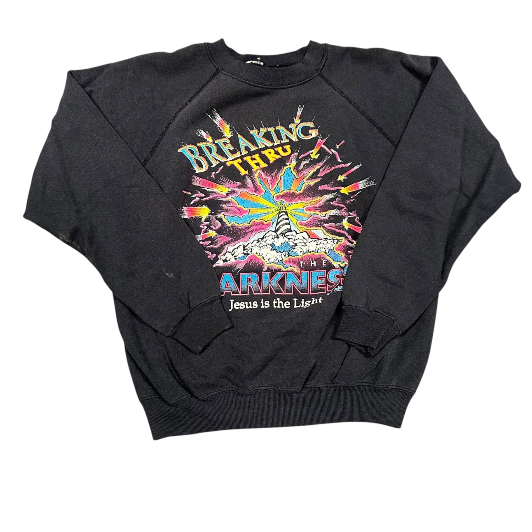 Breaking Through Jesus Crewneck