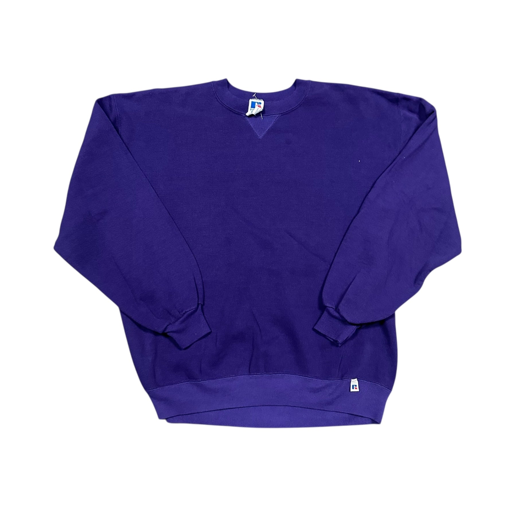 Dark Purple/Maroon Russell Crewneck