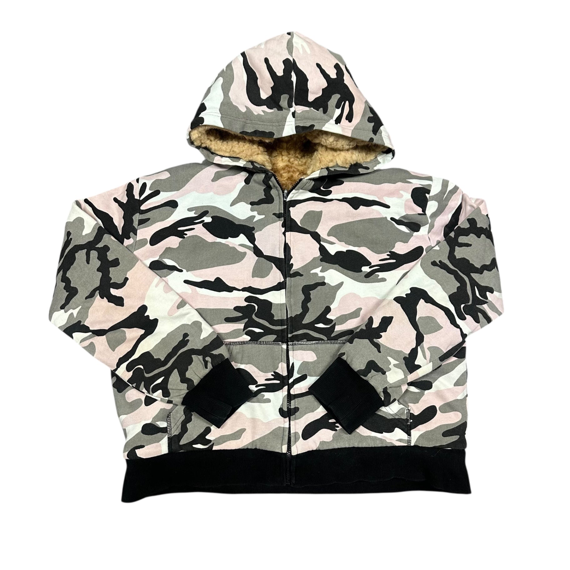 Pink Camo Hoodie