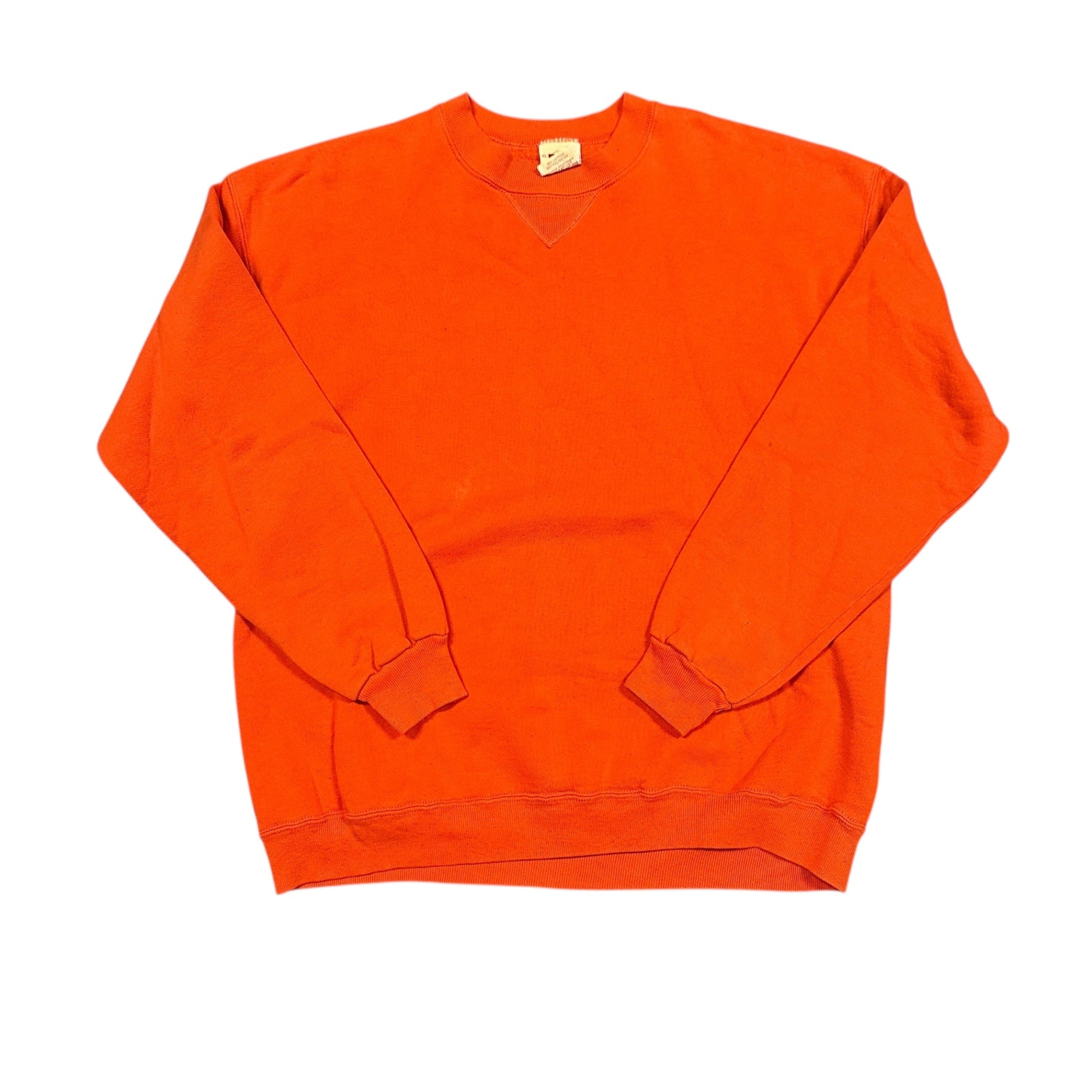Orange Russell Crewneck