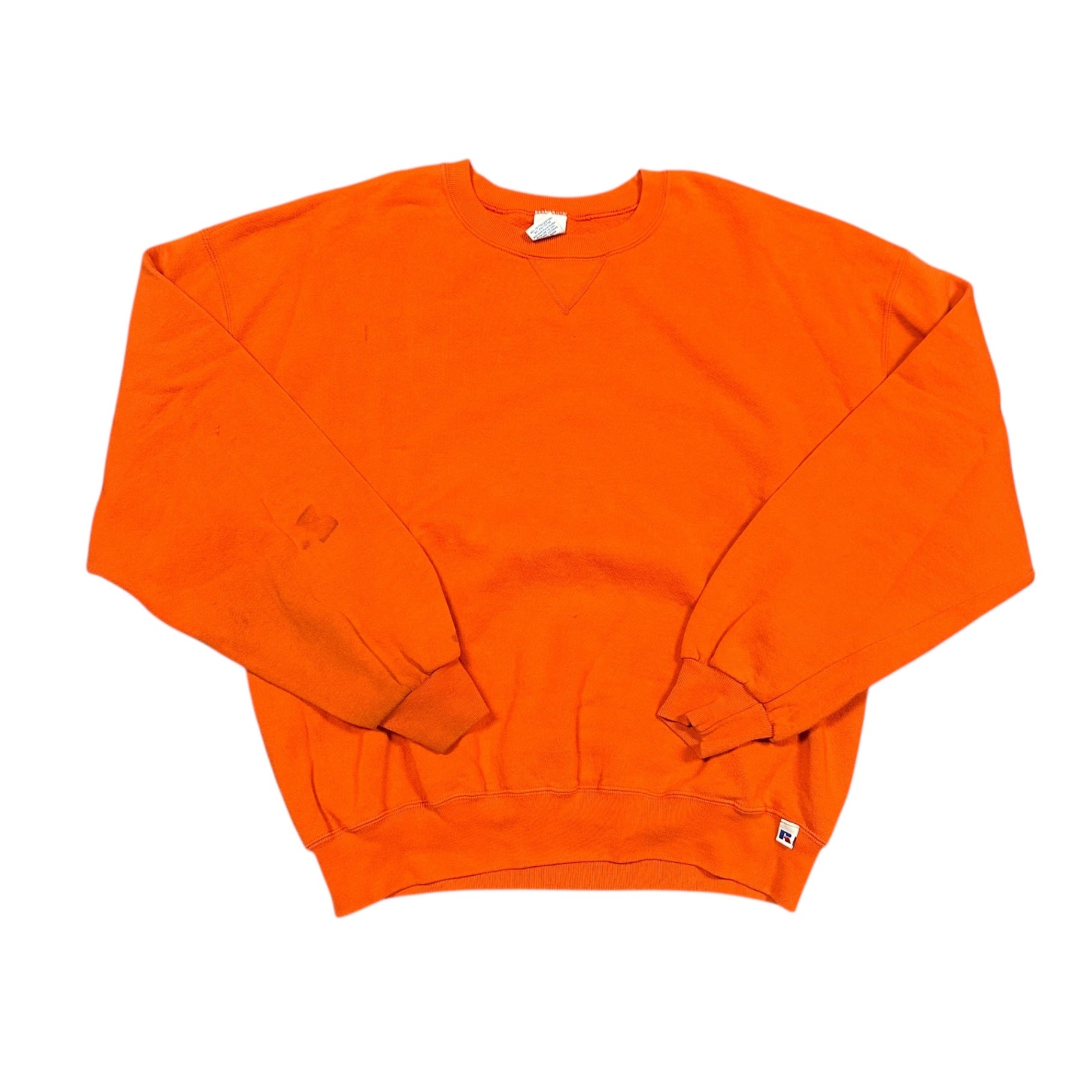 Orange Russell Crewneck