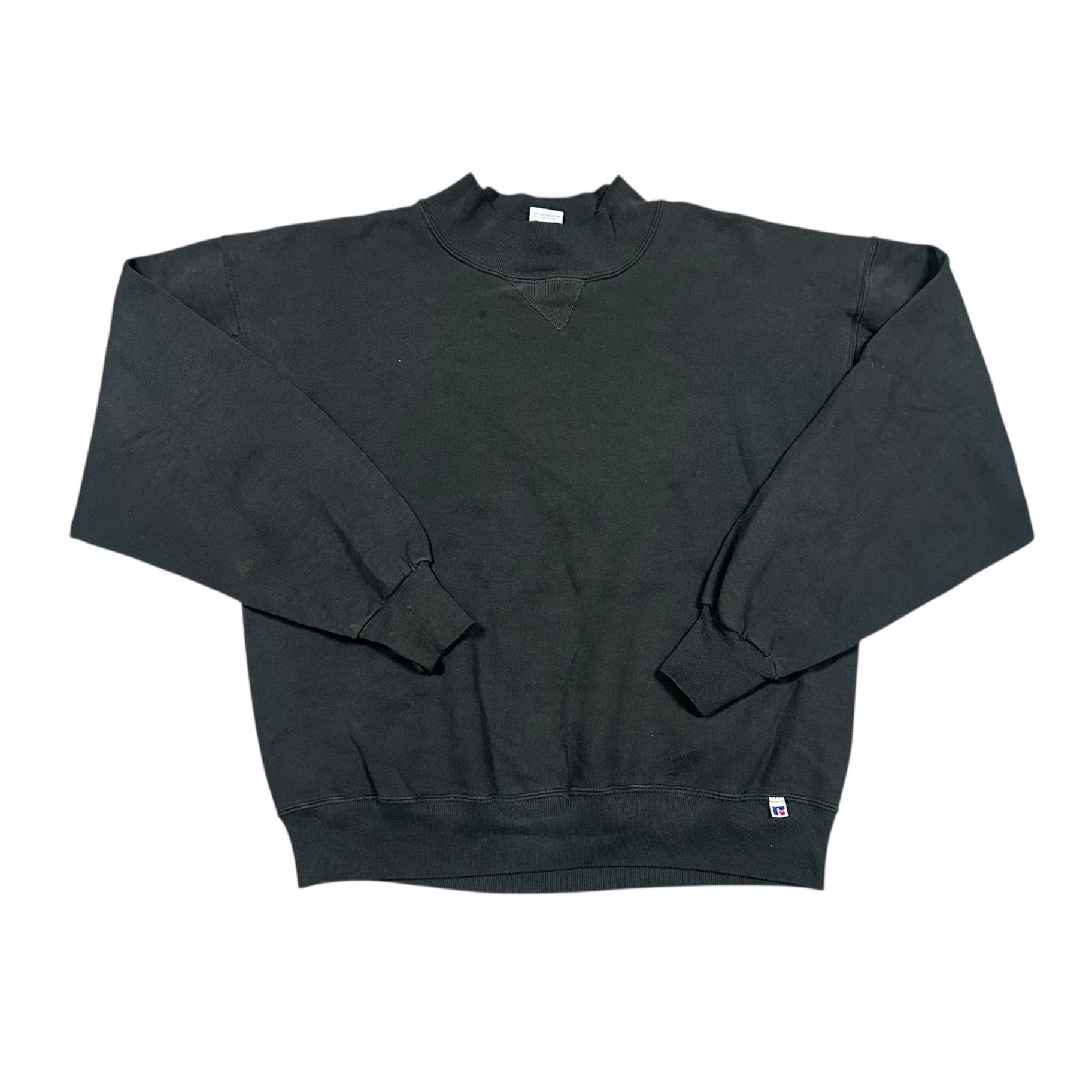Black Russell Crewneck