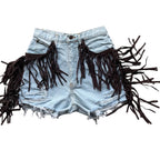  lei fringe shorts 
