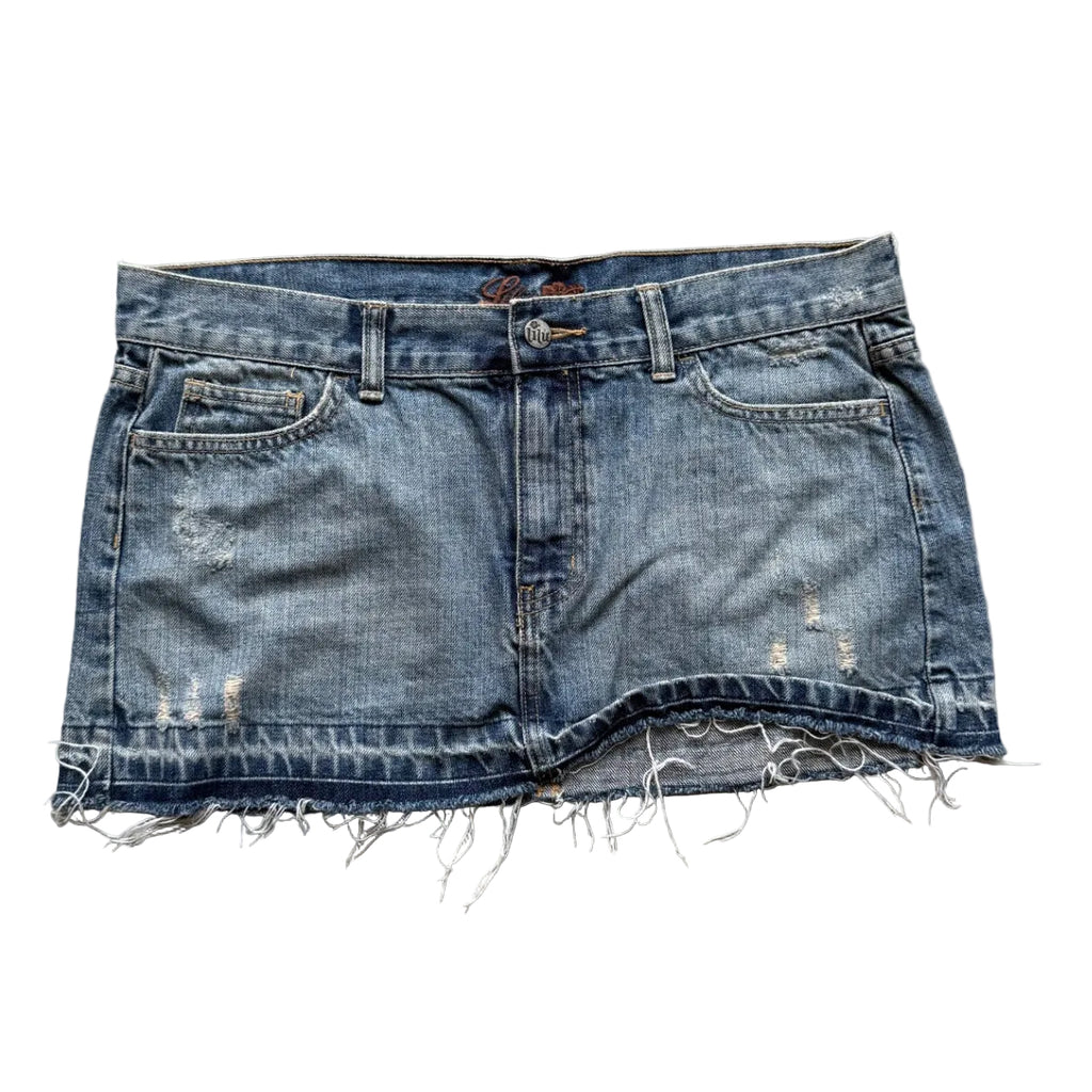 lilu denim skirt 