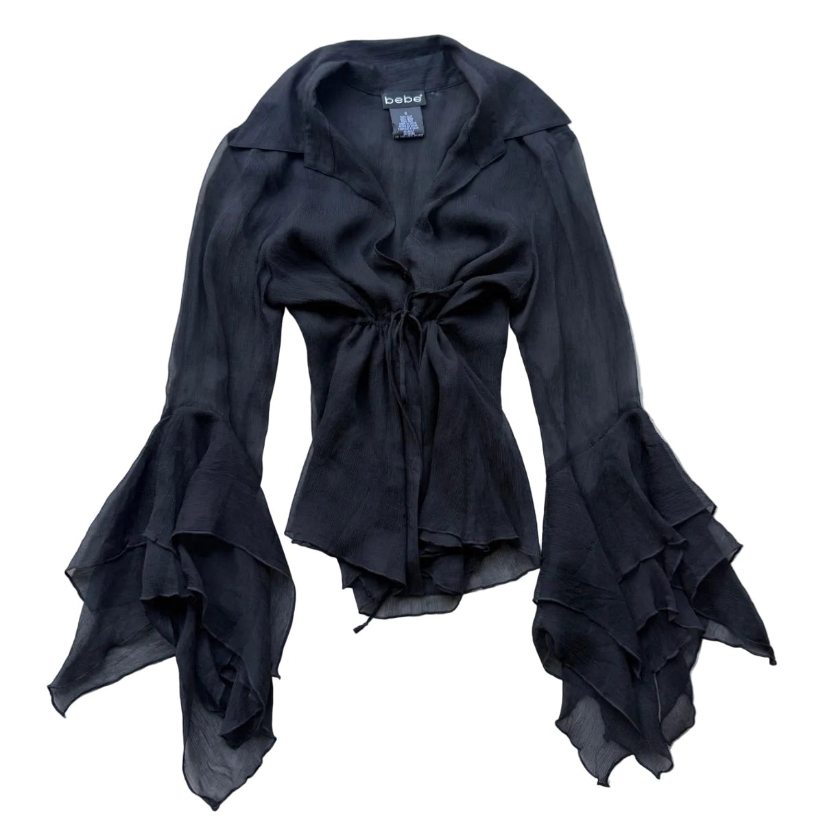 bebe silk top 