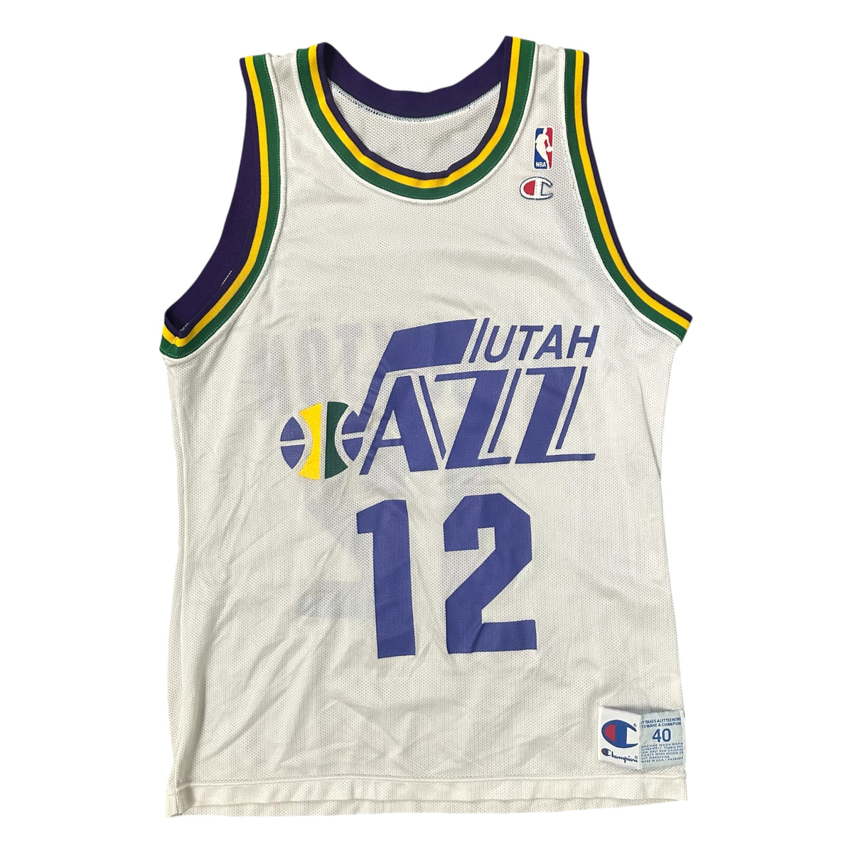 Vintage Stockton Jazz Jersey