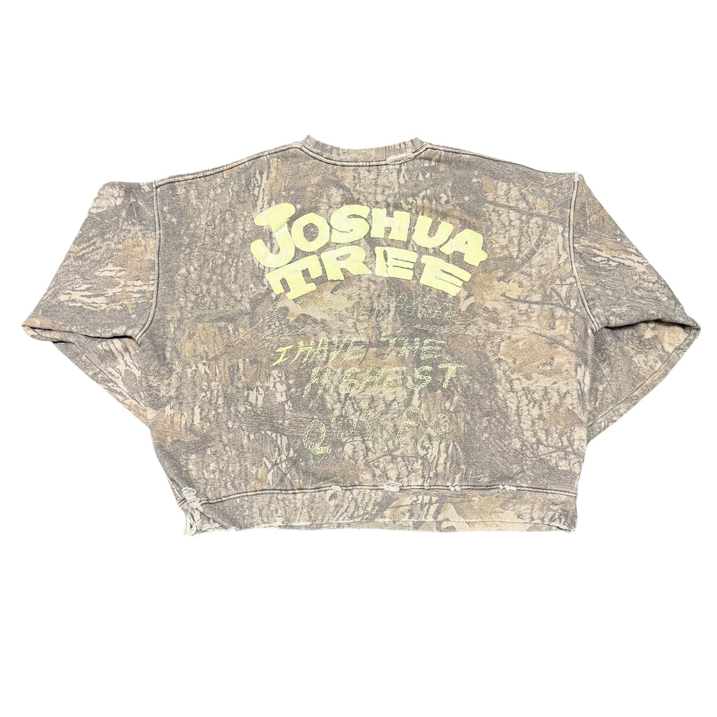 Paly Emotional Pain Camo Crewneck