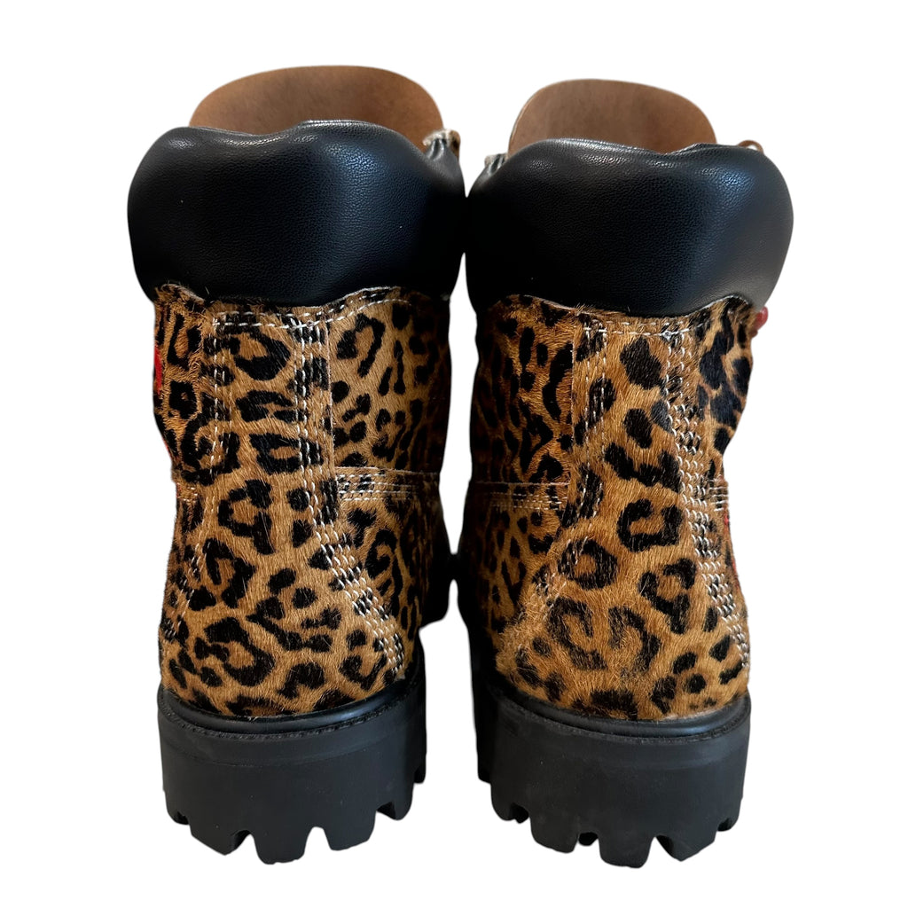 Sicko Leopard Boots (No Box)