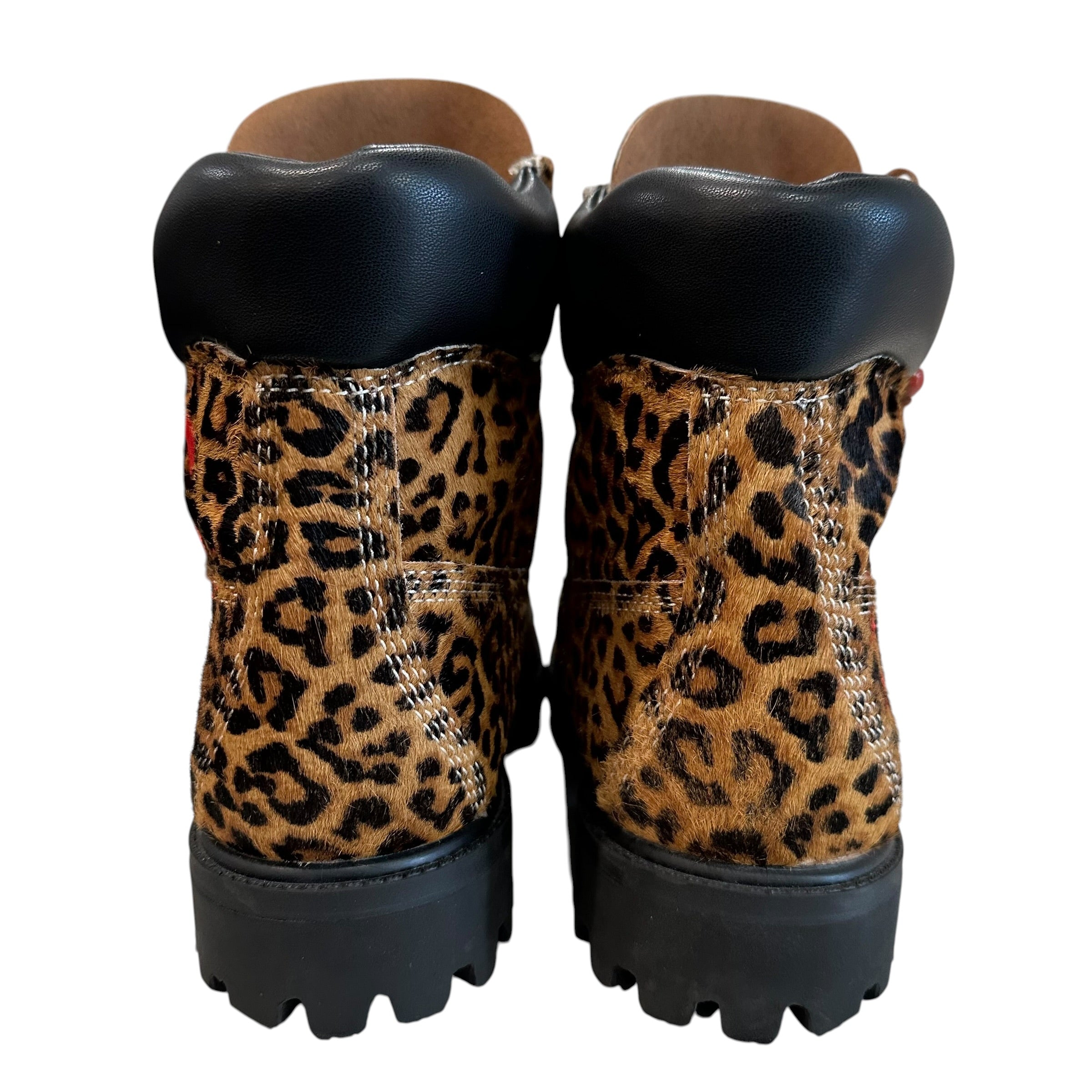 Sicko Leopard Boots (No Box)