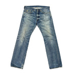 Nigo Bape White Star Blue Jeans