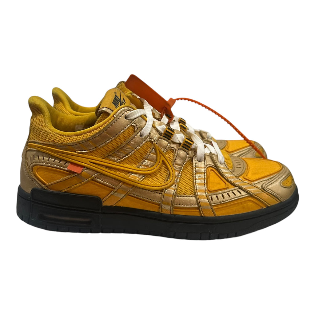 Off-White x Nike Rubber Dunk University Gold (No Box)